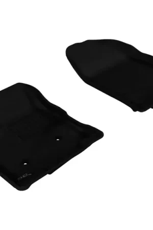 3D MAXpider 2007-2014 Ford Edge Kagu 1st Row Floormat - Black Flash Sale
