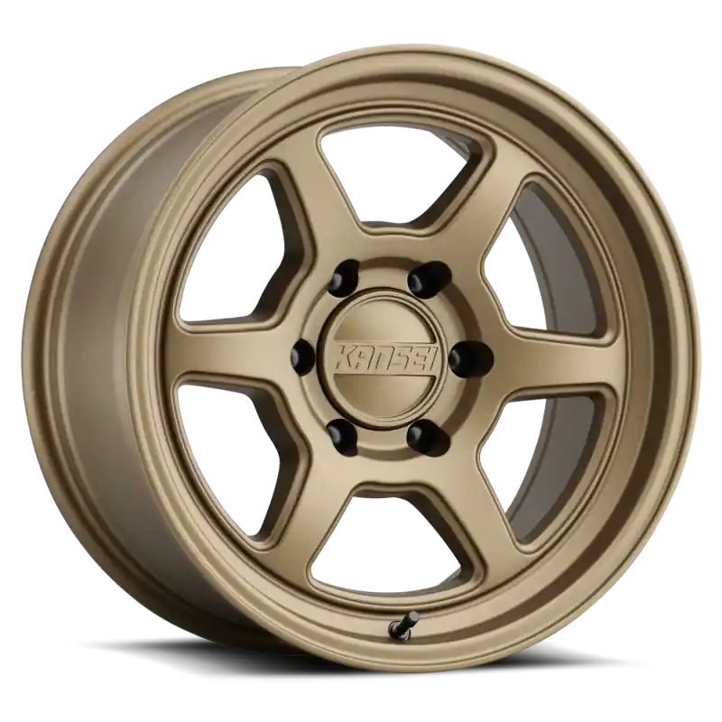 Kansei K14B Roku 17x8.5in / 5x139.7 BP / 0mm Offset / 106.5mm Bore - Gloss Black Wheel Low Price