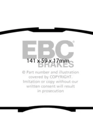 EBC 04-07 Lexus RX330 3.3 Ultimax2 Front Brake Pads New Release