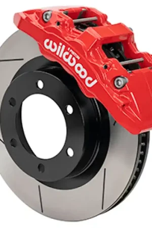 Wilwood 21-24 Ford Bronco Aerolite 6R Kit 6 x 5.50in Hub - 13.38in Slotted Rotor - Red Next Day Delivery