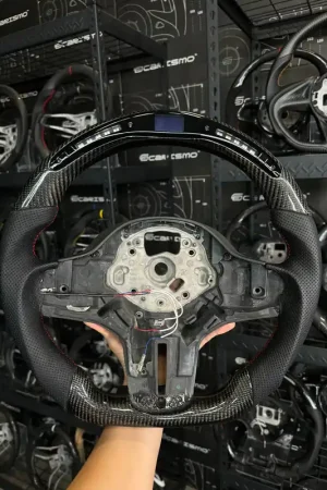 [Media/Test] BMW G-Series (M Performance Wheel) - Classic RPM LED - Gloss Carbon - Perforated Leather - Red Stitching - No Stripe Limited Offer