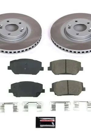 Power Stop 19-20 Hyundai Santa Fe Front Semi-Coated Rotor Kit — PMD Premier Motoring Development Latest