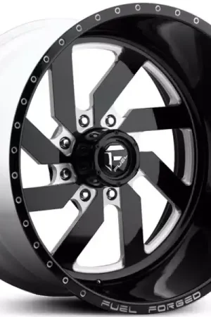 Last Chance Fuel Forged Machined Black FF03 Wheel DE0322408345L | RealTruck