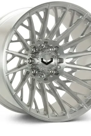 Vossen VFX-02T 20x10 - 6x139.7 - ET18 - Super Deep - 78.1 - Brushed Gloss Clear Wheel Final Sale