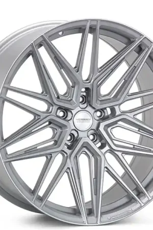 20" Vossen Wheels HF-7 Custom Satin Silver Rims Fan Favorite