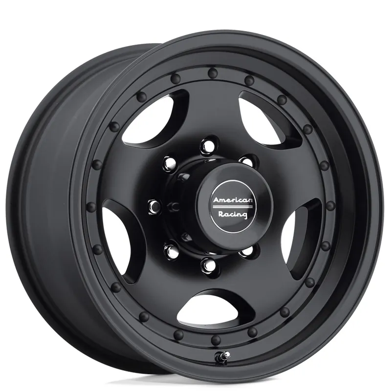 16" American Racing Wheels Modern AR23 Satin Black Off-Road Rims Order Now