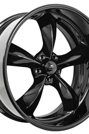 17" American Racing Wheels Modern AR605 Torq Thrust M Custom Gloss Black Rims Best Seller