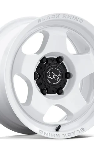 17" Black Rhino Wheels Sol BR031 Gloss White Crossover Flow Formed Rims Limited Edition