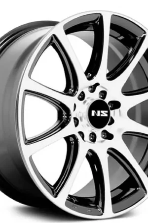 16x7" NS Tuner NS1405 Black Machined Wheels (5x100/112, +38mm | USED 2-DAY) Last Chance
