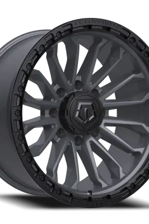 Tis 556Ab Wheel 20x10 8x180 Anthracite w/ Black Cast Ring - 20mm - FREE T-SHIRT INCLUDED! Express Delivery