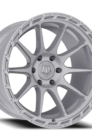 Tis 563Bs Wheel 22x10 6x139.7 Brushed Silver - 19 mm - FREE T-SHIRT INCLUDED! Holiday Sale
