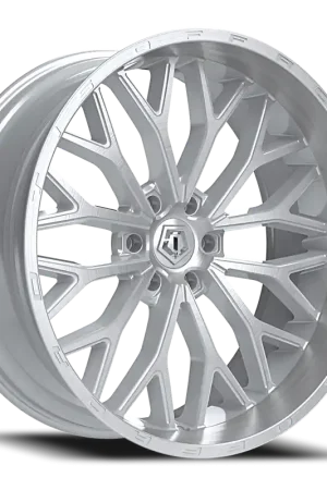 Original Tis 565Bsm Wheel 22x12 6x135 Brushed Silver - 44mm - FREE T-SHIRT INCLUDED!