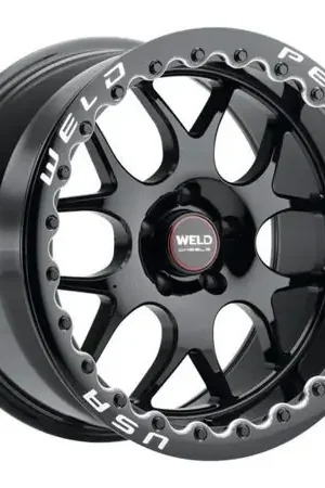 Fast Shipping Weld Street Performance Solana Beadlock Wheel 18x10 5x114.3 Gloss Black 0mm - FREE T-SHIRT INCLUDED!