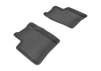 3D MAXpider 2004-2009 Toyota Prius Kagu 2nd Row Floormats - Black - L1TY14521509 Flash Sale