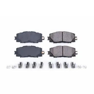 Latest Power Stop 2013 Scion iQ Front Z17 Evolution Ceramic Brake Pads w/Hardware - 17-1184