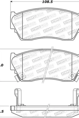 Affordable StopTech Street Brake Pads - Front - 308.05100