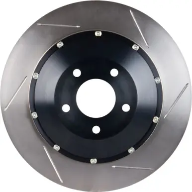 StopTech 09-11 Nissan GT-R AeroRotor 2pc Slotted and Zinc Plated Front Rotor (Pair) - 81.658.9931 Sale