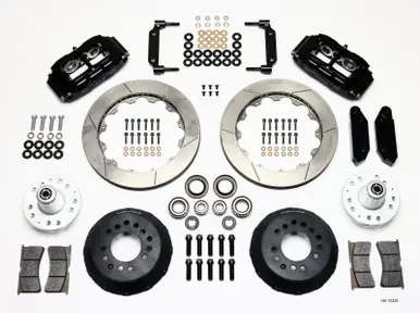 Affordable Wilwood Narrow Superlite 6R Front Hub Kit 12.88in 1970-1973 Mustang Disc Spindle - 140-10220