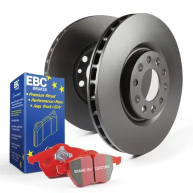 Affordable EBC S12 Kits Redstuff Pads and RK Rotors - S12KF1149