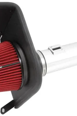 Spectre 14-15 GM Silverado/Sierra V8-5.3L F/I Air Intake Kit - Polished w/Red Filter Free Returns